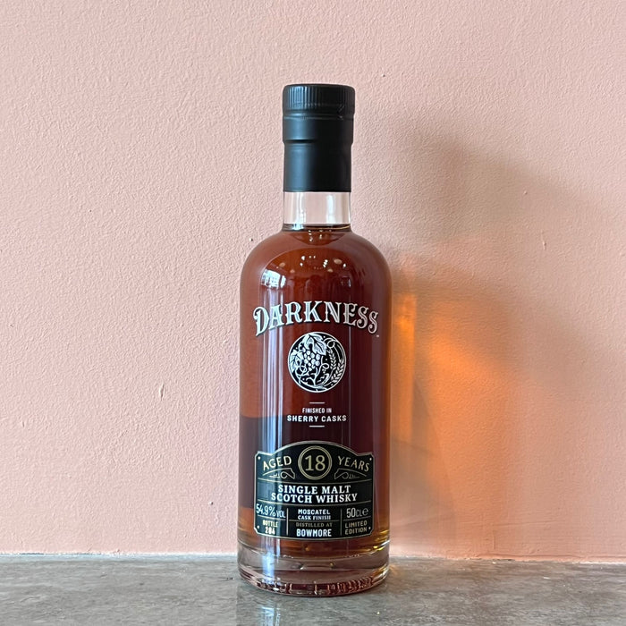 Darkness - Bowmore 18yr Moscatel Finish - Limited Edition