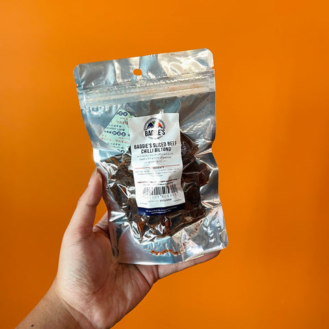 Baggie’s - Sliced Beef Chilli Biltong