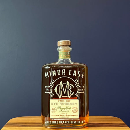 Bottle of Minor Case Rye Whiskey Sherry Cask Finished