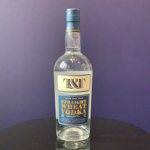 Bottle of Tried & True Vodka