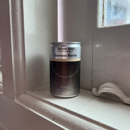 130ml Can of Curatif Archie Rose Espresso Martini