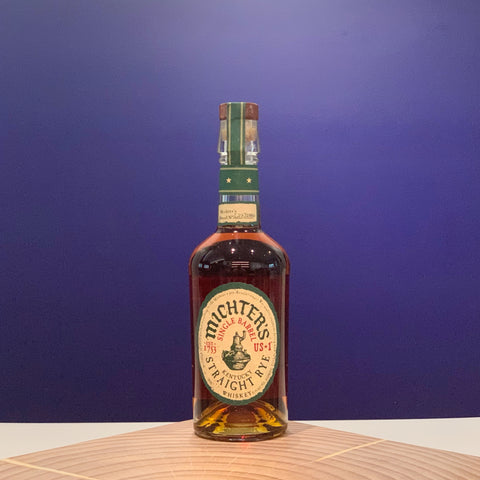 Bottle of Michter's Kentucky Straight Rye Whiskey